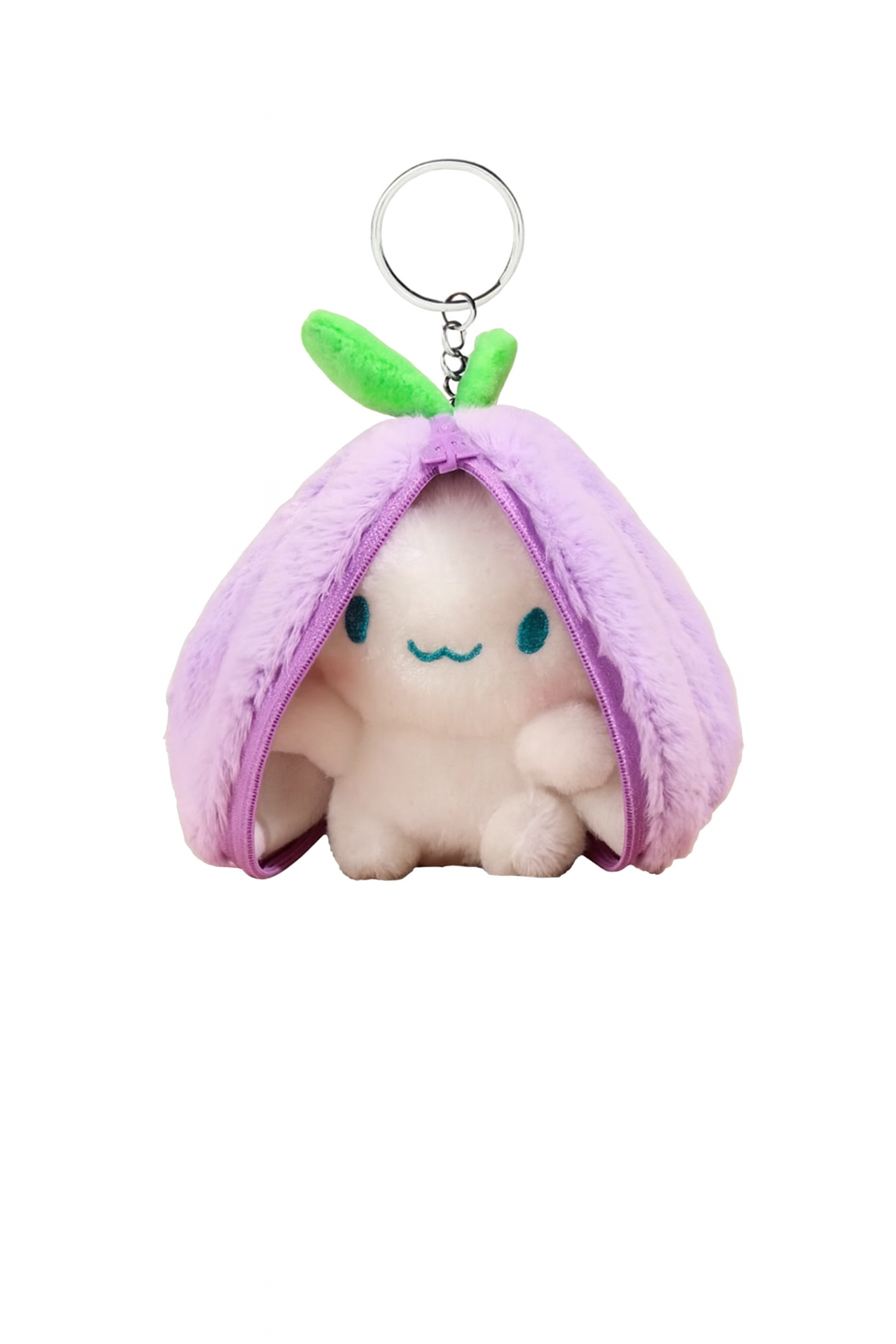 Peluche Lapin Transformable Fraise / Carotte /Raisinâ Douce, Kawaii & Multifonction - Bijou Mon Amour