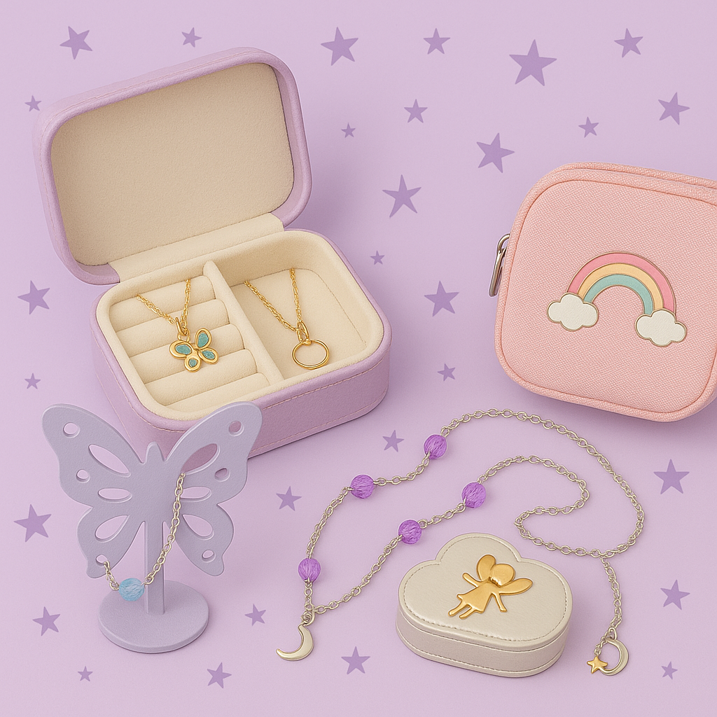 Boîtes à bijoux & autres accessoires utiles pour bijoux