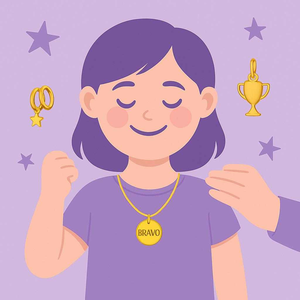 Féliciter, célébrer son  accomplissement (diplôme, progrès, étape franchie): Bijoux Trophées