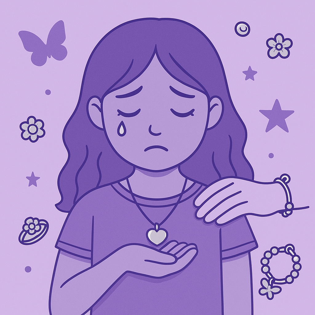 Traverser l’absence, un deuil ou une séparation : Bijoux symbolique/souvenir