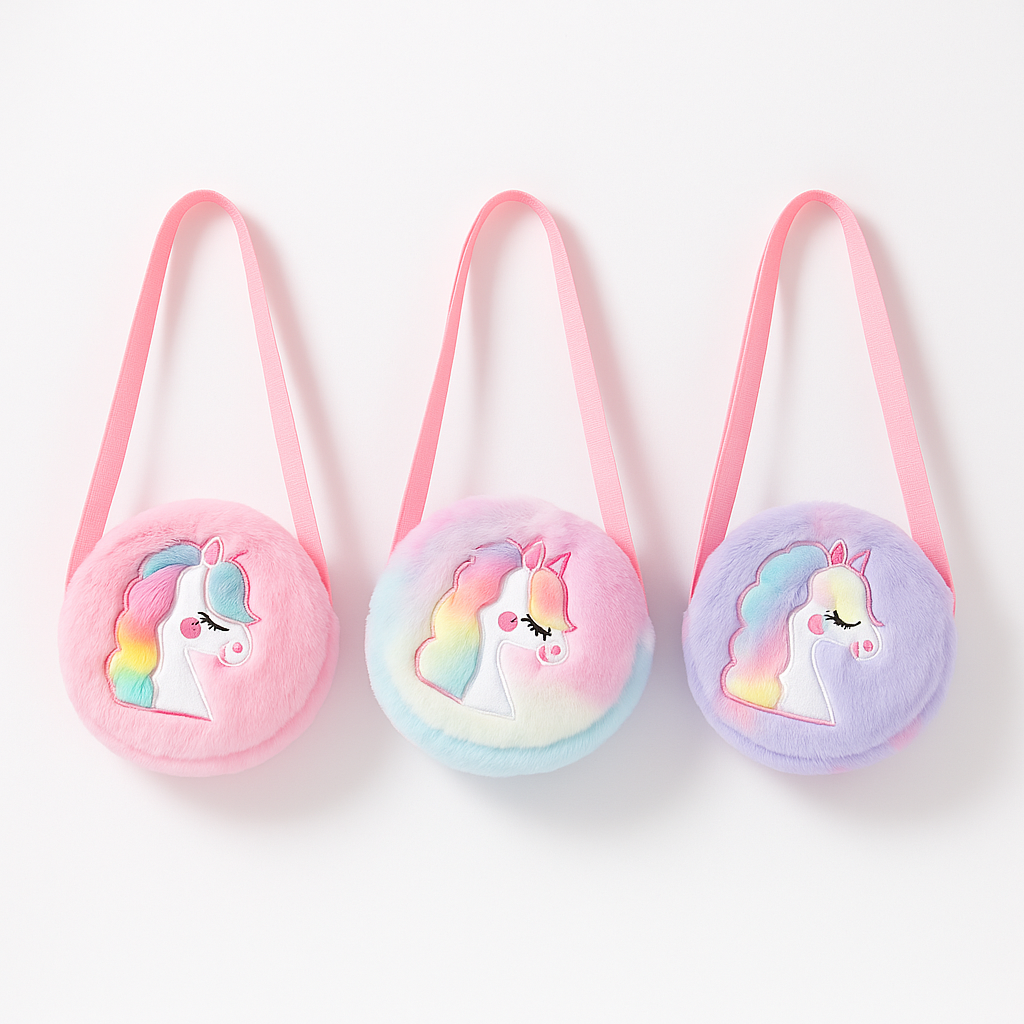 Sac Licorne en Peluche – Le Petit Compagnon Magique - Bijou Mon Amour