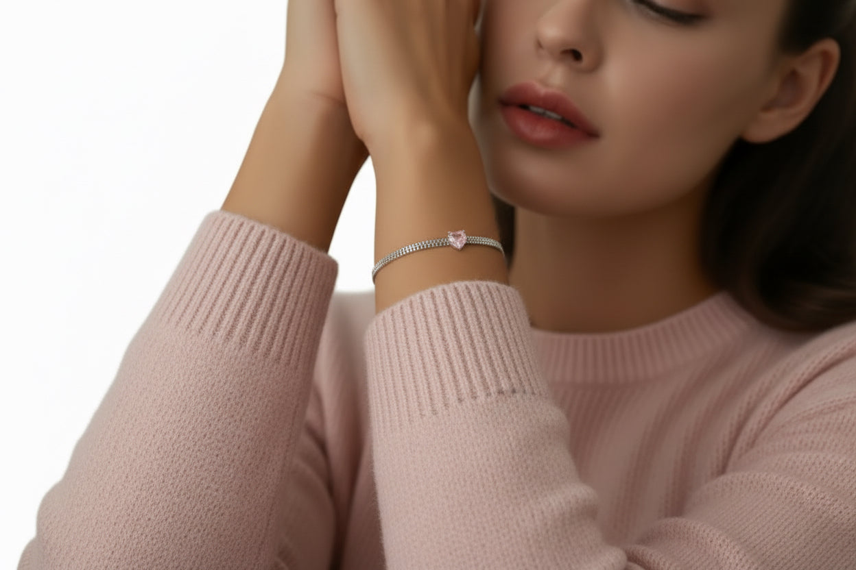Bracelet LesMini / Coeur Doux