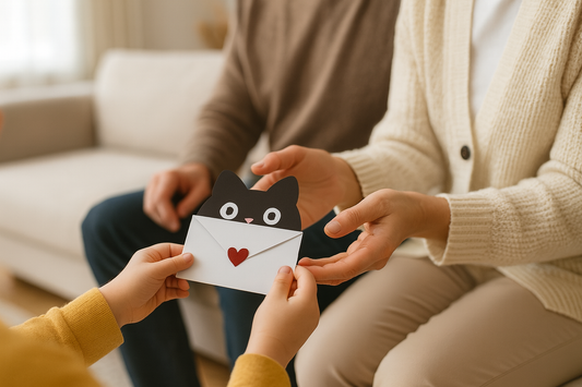 Cartes Secrètes Émotions Exprime-toi! – Lot de 9 Cartes Animaux + Enveloppes (aléatoires) - Bijou Mon Amour