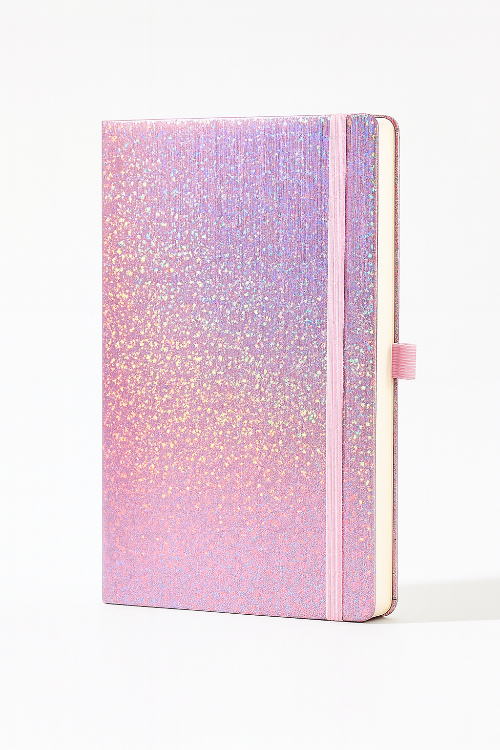 Un univers secret pour écrire, rêver et créer - Carnet A5 brillant Étoilé - Bijou Mon Amour