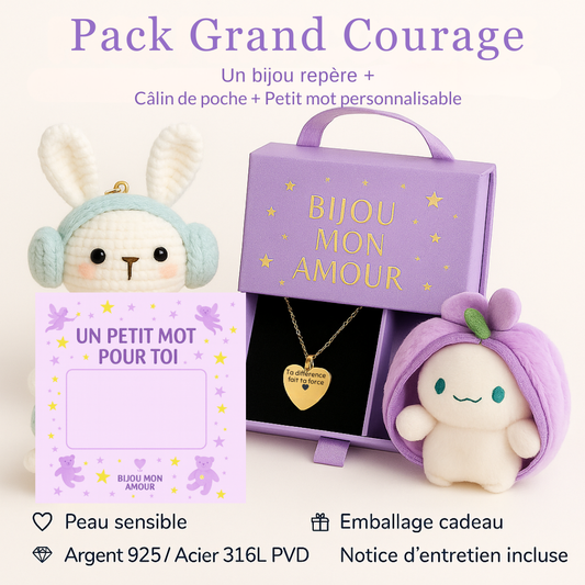 Pack rituel Grand Courage  : Pour les petites inquiétudes du quotidien