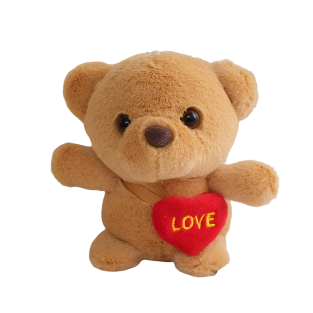 Petit Doudou "Ours d’Amour" - Bijou Mon Amour