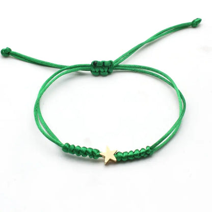 Bracelet Étoile Porte-Bonheur – Cordon Ajustable pour Enfant - Bijou Mon Amour