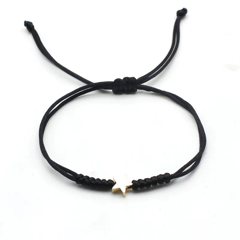 Bracelet Étoile Porte-Bonheur – Cordon Ajustable pour Enfant - Bijou Mon Amour