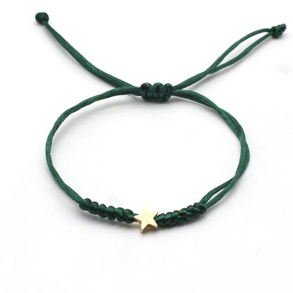 Bracelet Étoile Porte-Bonheur – Cordon Ajustable pour Enfant - Bijou Mon Amour