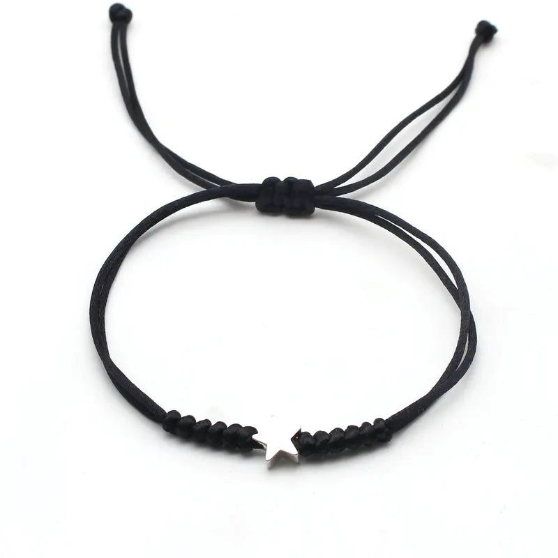Bracelet Étoile Porte-Bonheur – Cordon Ajustable pour Enfant - Bijou Mon Amour