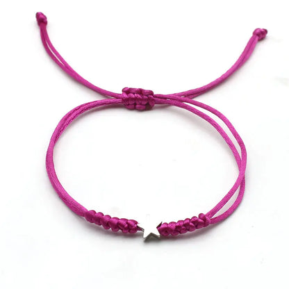 Bracelet Étoile Porte-Bonheur – Cordon Ajustable pour Enfant - Bijou Mon Amour