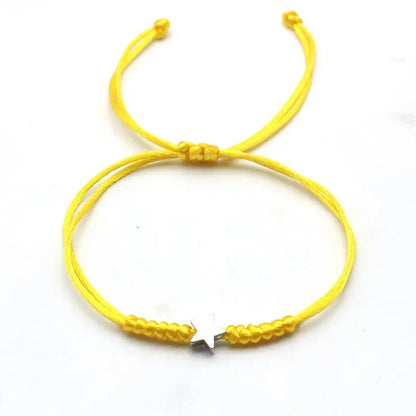 Bracelet Étoile Porte-Bonheur – Cordon Ajustable pour Enfant - Bijou Mon Amour