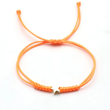 Bracelet Étoile Porte-Bonheur – Cordon Ajustable pour Enfant - Bijou Mon Amour