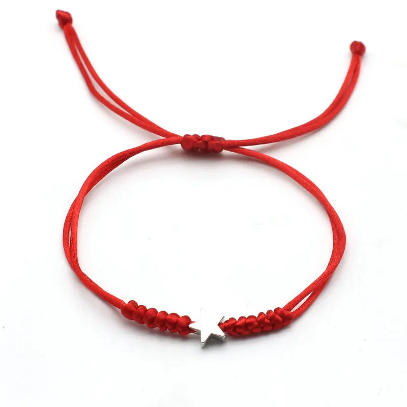 Bracelet Étoile Porte-Bonheur – Cordon Ajustable pour Enfant - Bijou Mon Amour