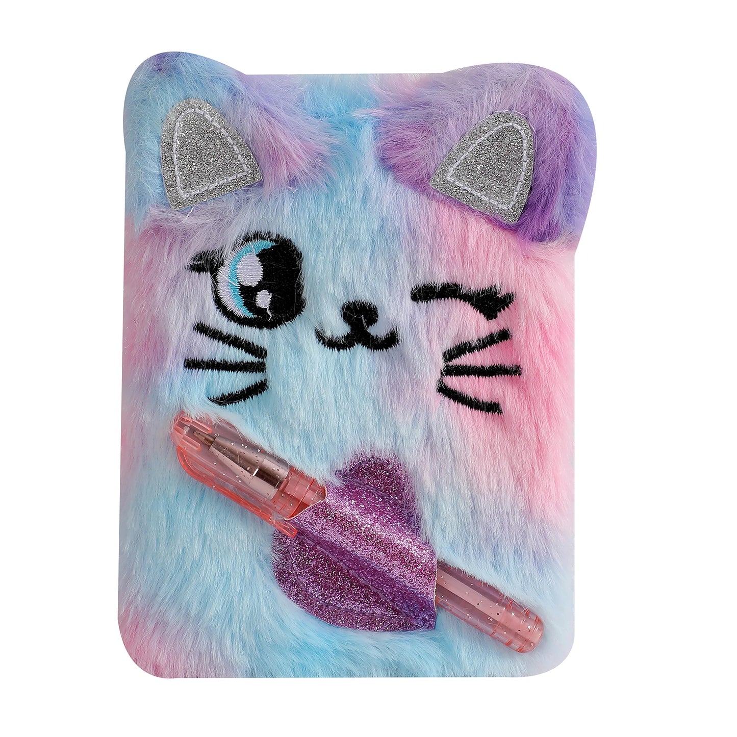 Set Mini Journal Carnet Kawaii en Peluche + Stylo - Bijou Mon Amour