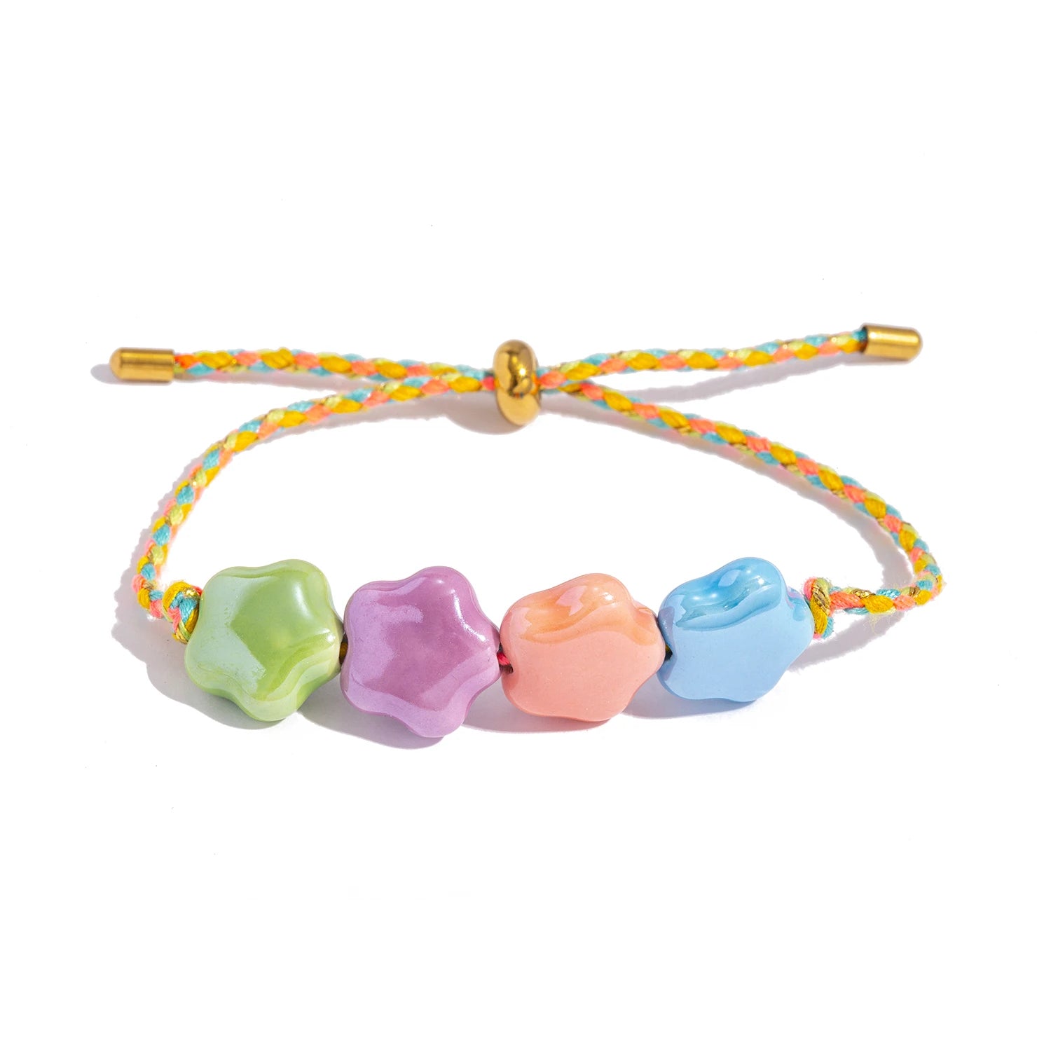 Bracelet en céramique et acier inoxydable à cordon ajustable -tracker d'émotion - Bijou Mon Amour