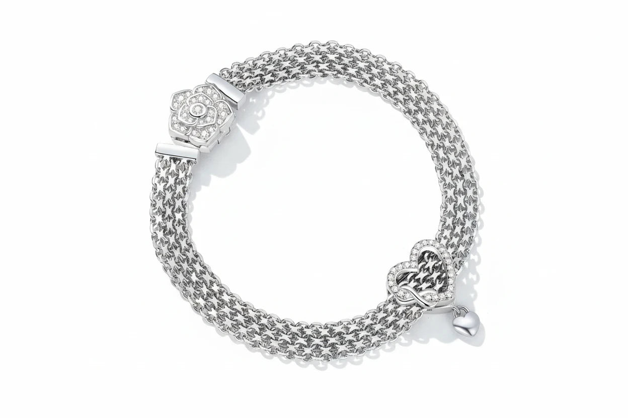 Bracelet La Fleur d’ancrage
