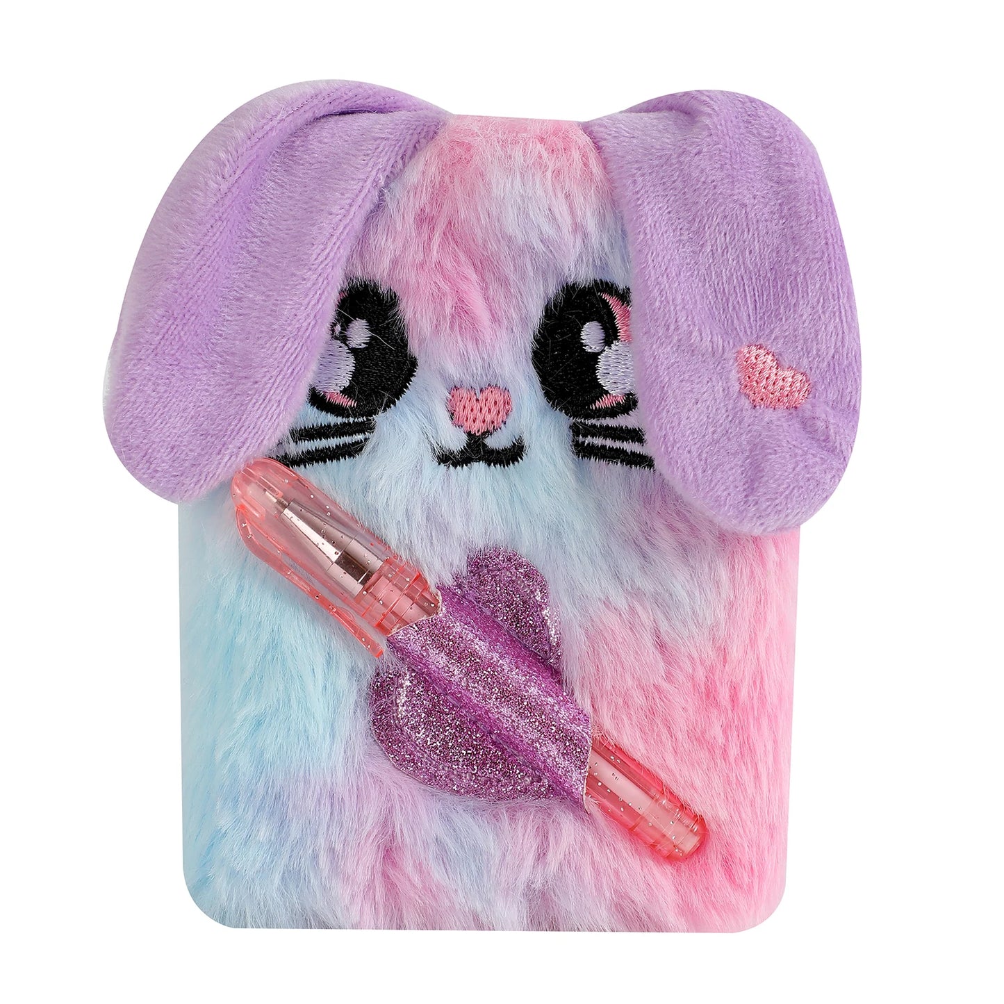 Set Mini Journal Carnet Kawaii en Peluche + Stylo - Bijou Mon Amour