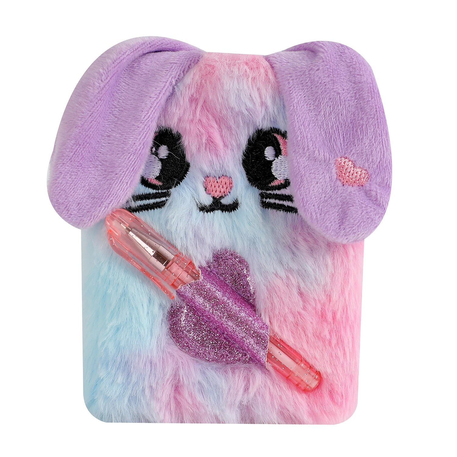 Set Mini Journal Carnet Kawaii en Peluche + Stylo - Bijou Mon Amour