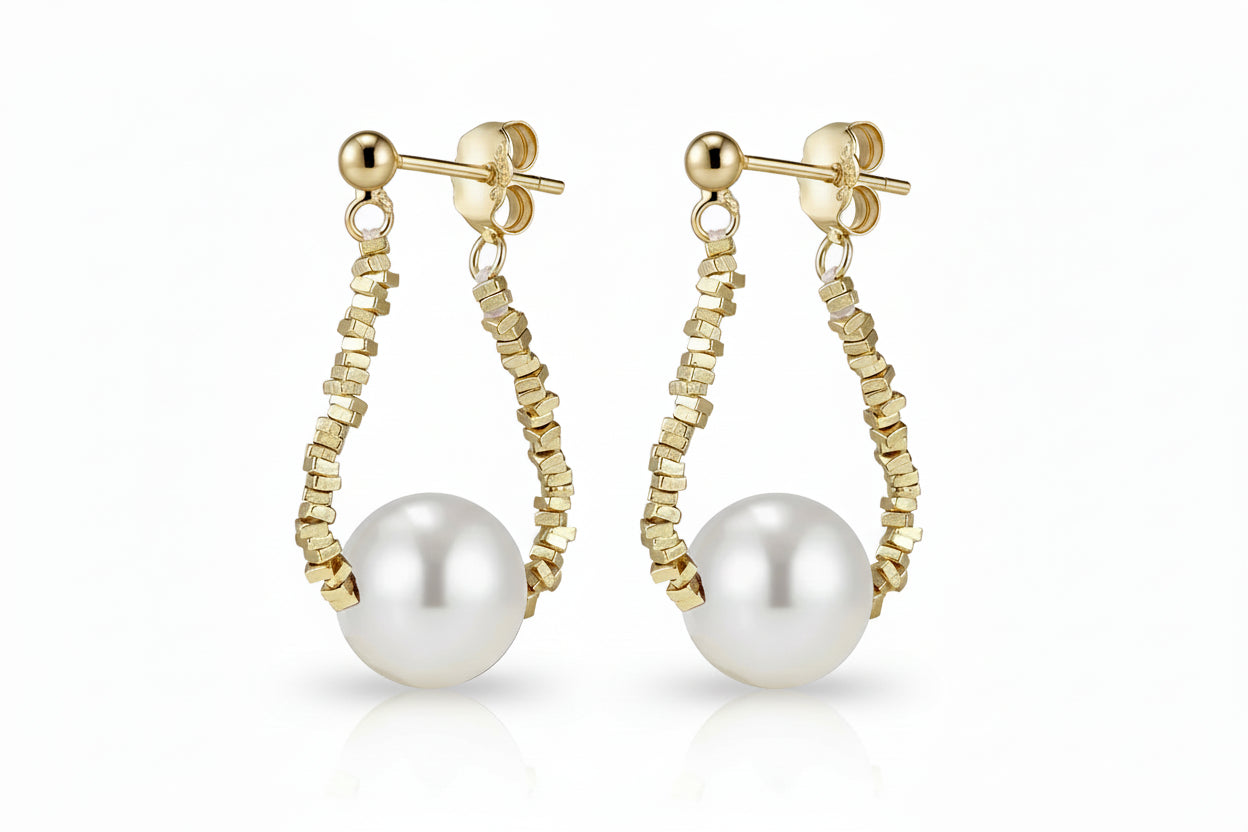 Boucles d'oreilles Perle d'Apaisement