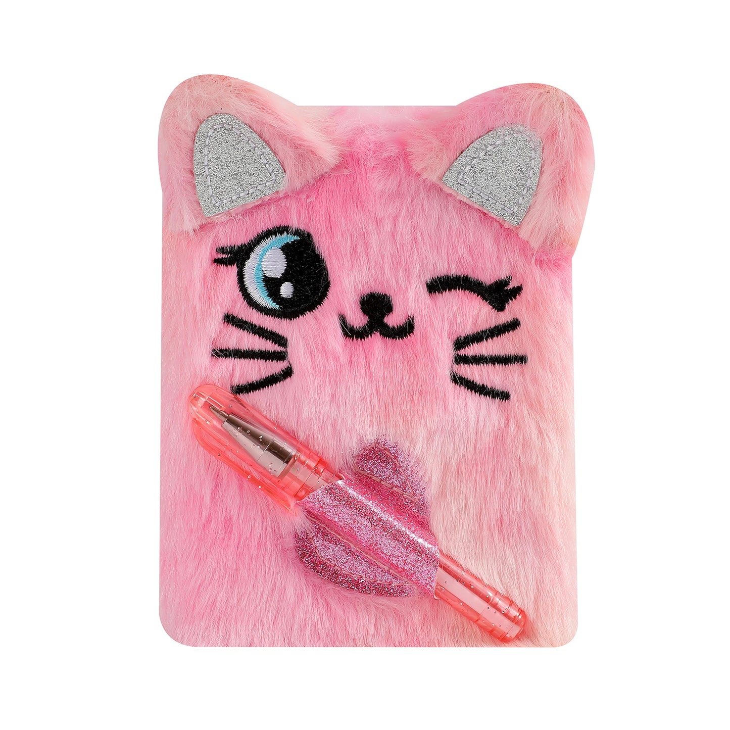 Set Mini Journal Carnet Kawaii en Peluche + Stylo - Bijou Mon Amour