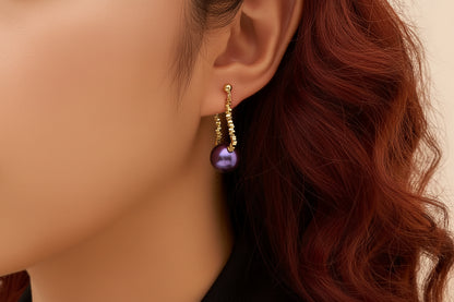 Boucles d'oreilles Perle d'Apaisement