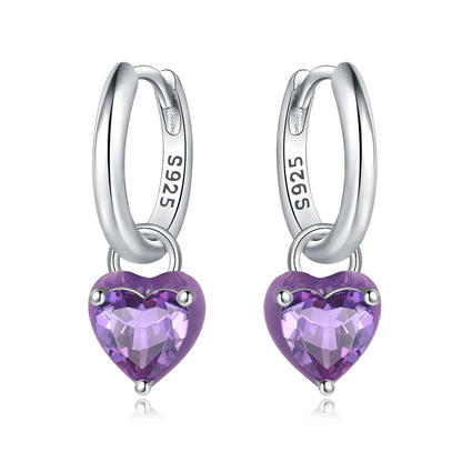 Boucles d'oreilles LesMini / Petit Cœur Serein