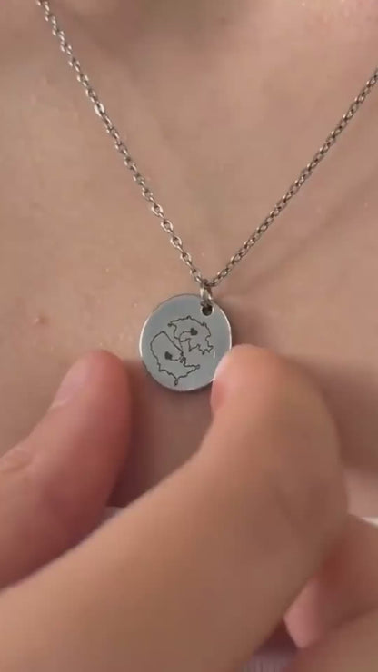 Collier "La Présence Infinie"